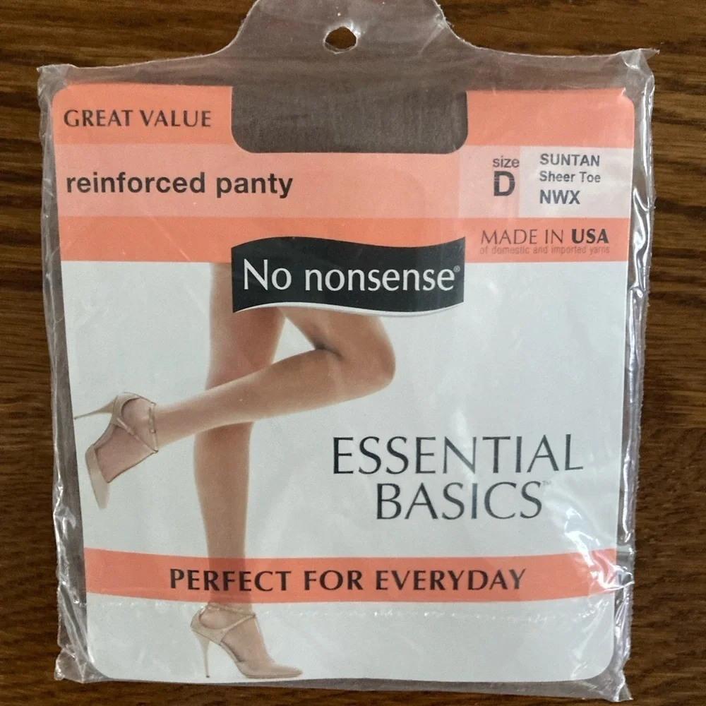 Vintage Pantyhose Bundle Queen Today’s Girl No Nonsense 4 pair